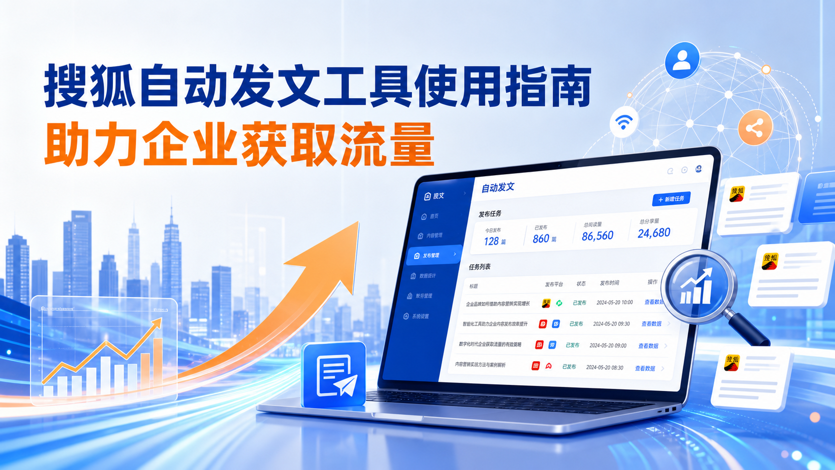 搜狐自动发文工具的使用指南：助力白沙企业获取流量